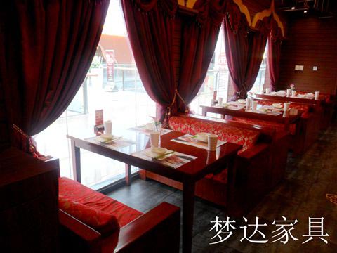 郑州峇峇娘惹西餐厅桌椅装修效果图