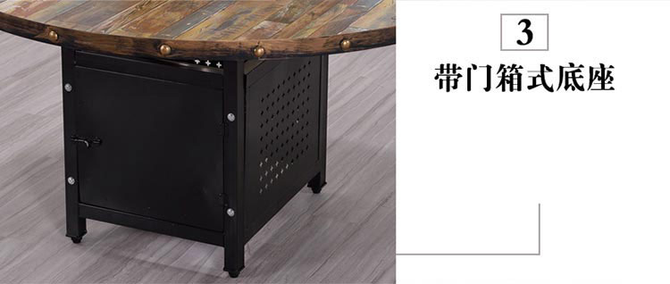 梦达火锅店专用桌椅底座图片