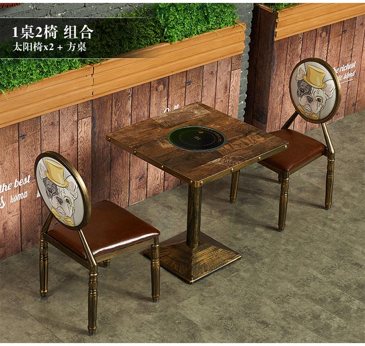 火锅餐桌椅装修效果图