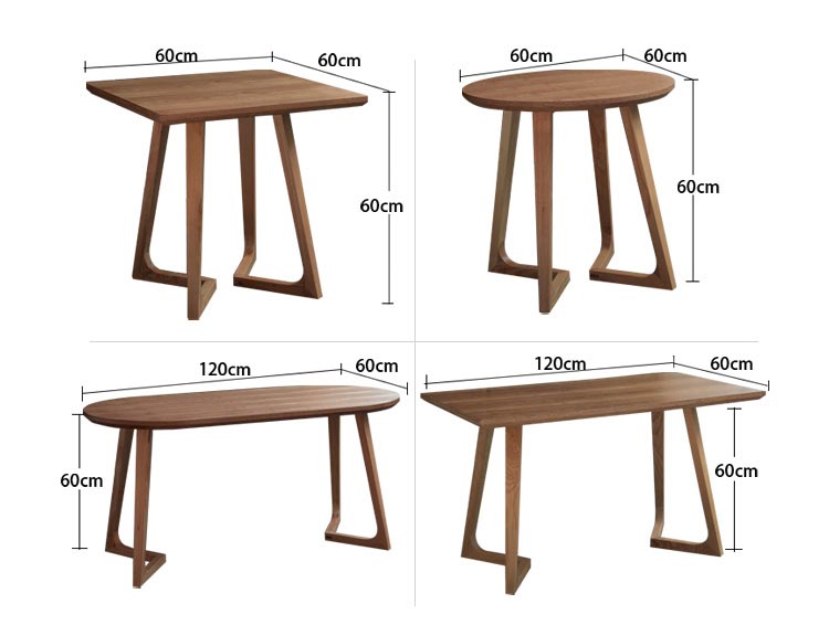 西餐店桌子尺寸参数